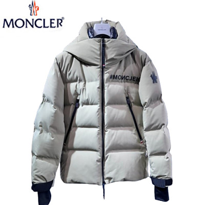 MONCLER-12211 몽클레어 베이지 나일론 패딩 남여공용