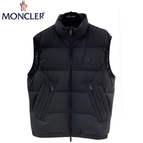 MONCLER-122511 몽클레어 블랙 나일론 패딩 조끼 남성용