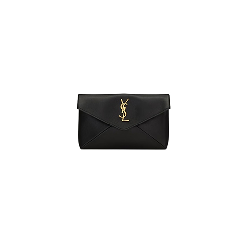 SAINT LAURENT-764931 생 로랑 블랙 cassandre 스몰 envelope 파우치