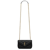 SAINT LAURENT-821749 생 로랑 오렌지 램스킨 loulou 토이