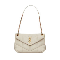 SAINT LAURENT-577476 생 로랑 레드 나파 퀼팅 가죽 스몰 puffer