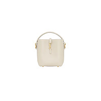 SAINT LAURENT-765870 생 로랑 아이보리 시어링 미니 le 37