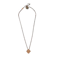 VAN CLEEF ARPELS-VCARP4 반클리프 로즈 골드/블랙 빈티지 알함브라 펜던트