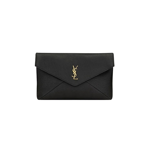 SAINT LAURENT-769307 생 로랑 블랙 cassandre 라지 엔벨로프 파우치