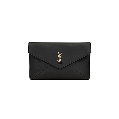 SAINT LAURENT-769307 생 로랑 화이트 cassandre 라지 엔벨로프 파우치