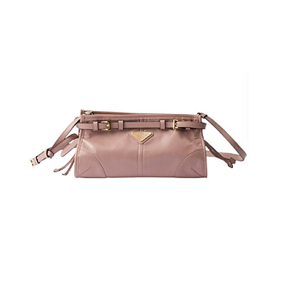[正品1:1]PRADA-1BH215 프라다 블랙 스몰 나파가죽 탑 핸들백 26cm