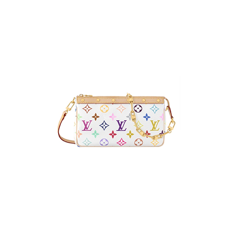 LOUIS VUITTON-M13404 루이비통 화이트 모노그램 LV x TM 포쉐트 악세수아