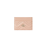 [스페셜오더]GUCCI-443127 5554 구찌 GG 마몽 마틀라세 핑크 카드 홀더