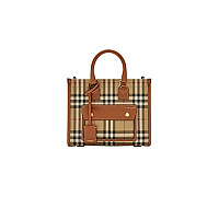 BURBERRY-80441431 버버리 내추럴 미니 프레야 토트