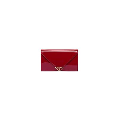 PRADA-1BP051 프라다 블랙 페이턴트 가죽 미니 백