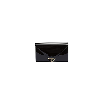 PRADA-1BP051 프라다 아이보리 페이턴트 가죽 미니 백