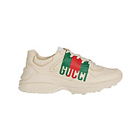 GUCCI-817482 UPG00 9522 구찌 롸이톤 아이보리 가죽 스니커즈 남여공용