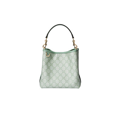 GUCCI-815118 8459 구찌 핑크 GG 엠블럼 미니 버킷백