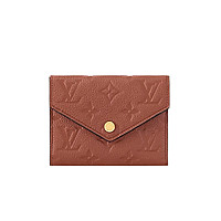 LOUIS VUITTON-N40638 루이비통 피치 핑크 다미에 빅토린 월릿