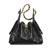 CHANEL-AS5293 샤넬 블루 워시드 데님 CHANEL 25 스몰 백