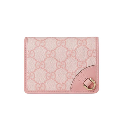 GUCCI-820692 4243 구찌 블루 데님 GG 엠블럼 미니 지갑