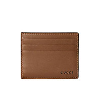 GUCCI-818952 1000 구찌 블랙 GG 엠블럼 엠보스 카드 케이스