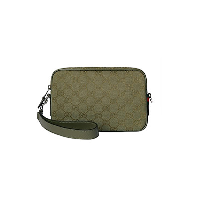 GUCCI-834802 3242 구찌 그린 GG 캔버스 스몰 크로스백