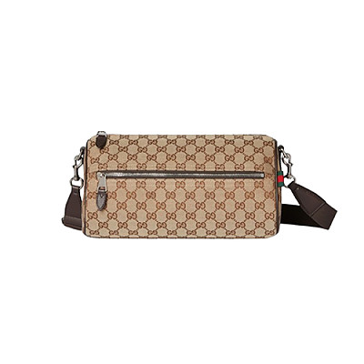 GUCCI-834455 9753 구찌 베이지 GG 캔버스 스몰 보스턴백