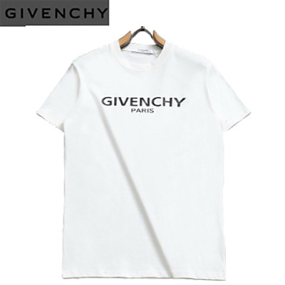 GIVENCHY-060912 지방시 블랙 프린트 장식 티셔츠 남여공용
