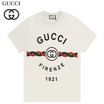 GUCCI-060915 구찌 블랙 프린트 장식 티셔츠 남여공용