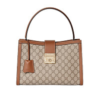 GUCCI-838992 1000 구찌 블랙 패들락 미디엄 탑 핸들백