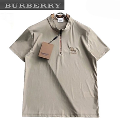BURBERRY-062610 버버리 블랙 코튼 티셔츠 남성용