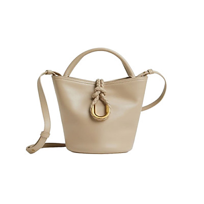 BOTTEGA VENETA-815244 보테가 베네타 에크루 스몰 리베르타 버킷