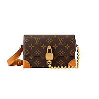 LOUIS VUITTON-M12808 루이비통 모노그램 마카사르 스티머 웨어러블 월릿