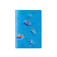 LOUIS VUITTON-M13187 루이비통 블랙 모노그램 섀도우 패스포트 커버