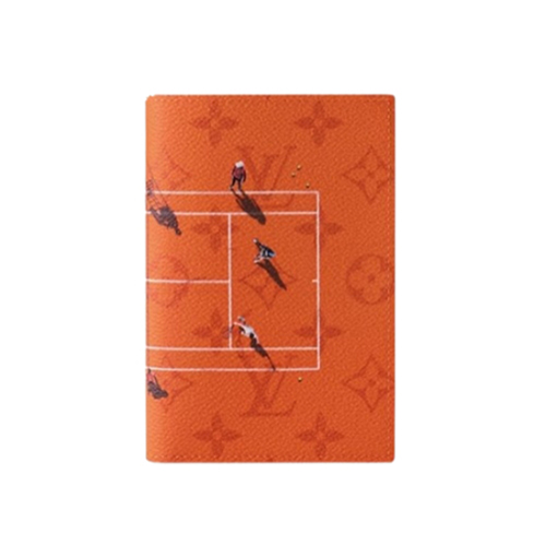 LOUIS VUITTON-M14877 루이비통 오렌지 컬러 모노그램 패스포트 커버