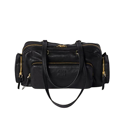 MIUMIU-5BB175 미우미우 오크 나파 가죽 포켓 백