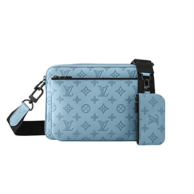 LOUIS VUITTON-M14781 루이비통 스카이 블루 모노그램 섀도우 트리오 메신저