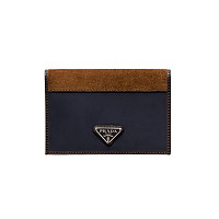 PRADA-2MV017 프라다 블랙 리나일론 여권 지갑