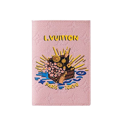 LOUIS VUITTON-M13424 루이비통 모노그램 체리 LV x TM 패스포트 커버