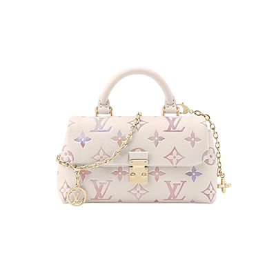 LOUIS VUITTON-M25596 루이비통 크렘 모노그램 나노 마들렌