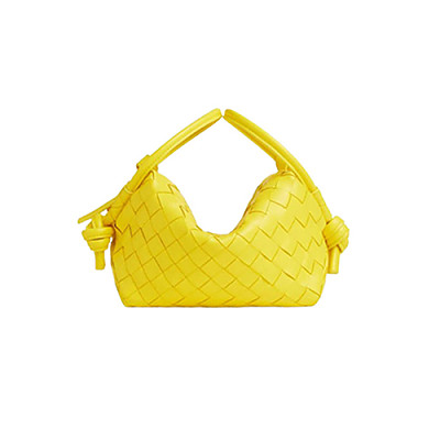 BOTTEGA VENETA-796615 보테가 베네타 옐로우 탑 핸들 루프 백