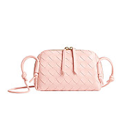 BOTTEGA VENETA-794258 보테가 베네타 화이트/다크 블루 콘서트 파우치