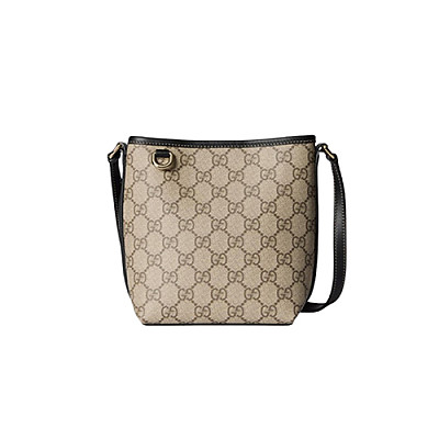 GUCCI-847090 1000 구찌 블랙 GG 엠블럼 나노 버킷백