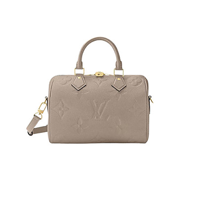 LOUIS VUITTON-M58951 루이비통 블랙 모노그램 앙프렝뜨 스피디 반둘리에 25