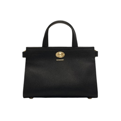 BURBERRY-81113501 버버리 블랙 미니 코츠월드 토트