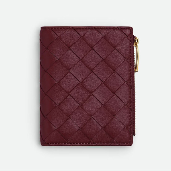 [스페셜오더]BOTTEGA VENETA-742330 보테가 베네타 스몰 인트레치아토 폴더형 지갑 바콜로