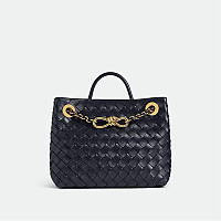 BOTTEGA VENETA-786008 보테가 베네타 머스타드 스몰 체인 안디아모