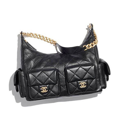 [스페셜오더]CHANEL-101219 샤넬 데님 블루 맥시 호보백 미디엄 제니백