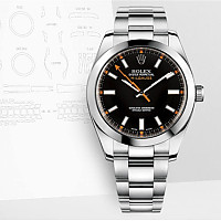 ★[AR팩토리][스페셜오더]ROLEX-116400 롤렉스 밀가우스 스틸 화이트 다이얼40mm 이미테이션시계