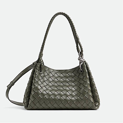 BOTTEGA VENETA-796569 보테가 베네타 블랙 스몰 파라슈트