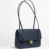 [스페셜오더]CHANEL-AP5068 샤넬 프레피 코코 가죽 스트랩 클러치 미니 숄더백 블랙 ***제니백 ***