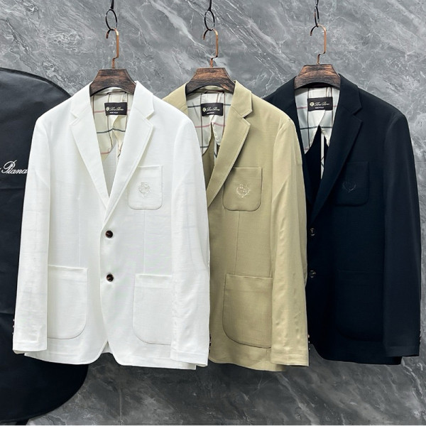 Loro Piana-03261 로로피아나 2026 봄 신상 린넨 블레이저 남성용 (3컬러)