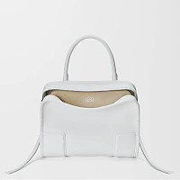 [스페셜오더]LOEWE-A039AS4X12 로에베 미니 아마조나 180 소프트 송아지 가죽 숄더백 화이트