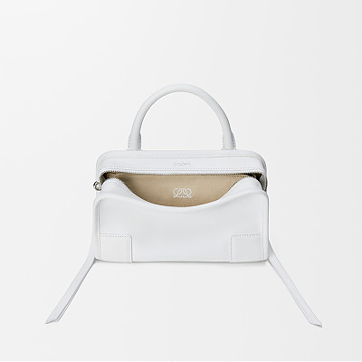 [스페셜오더]LOEWE-A039AS4X12 로에베 미니 아마조나 180 소프트 송아지 가죽 숄더백 화이트